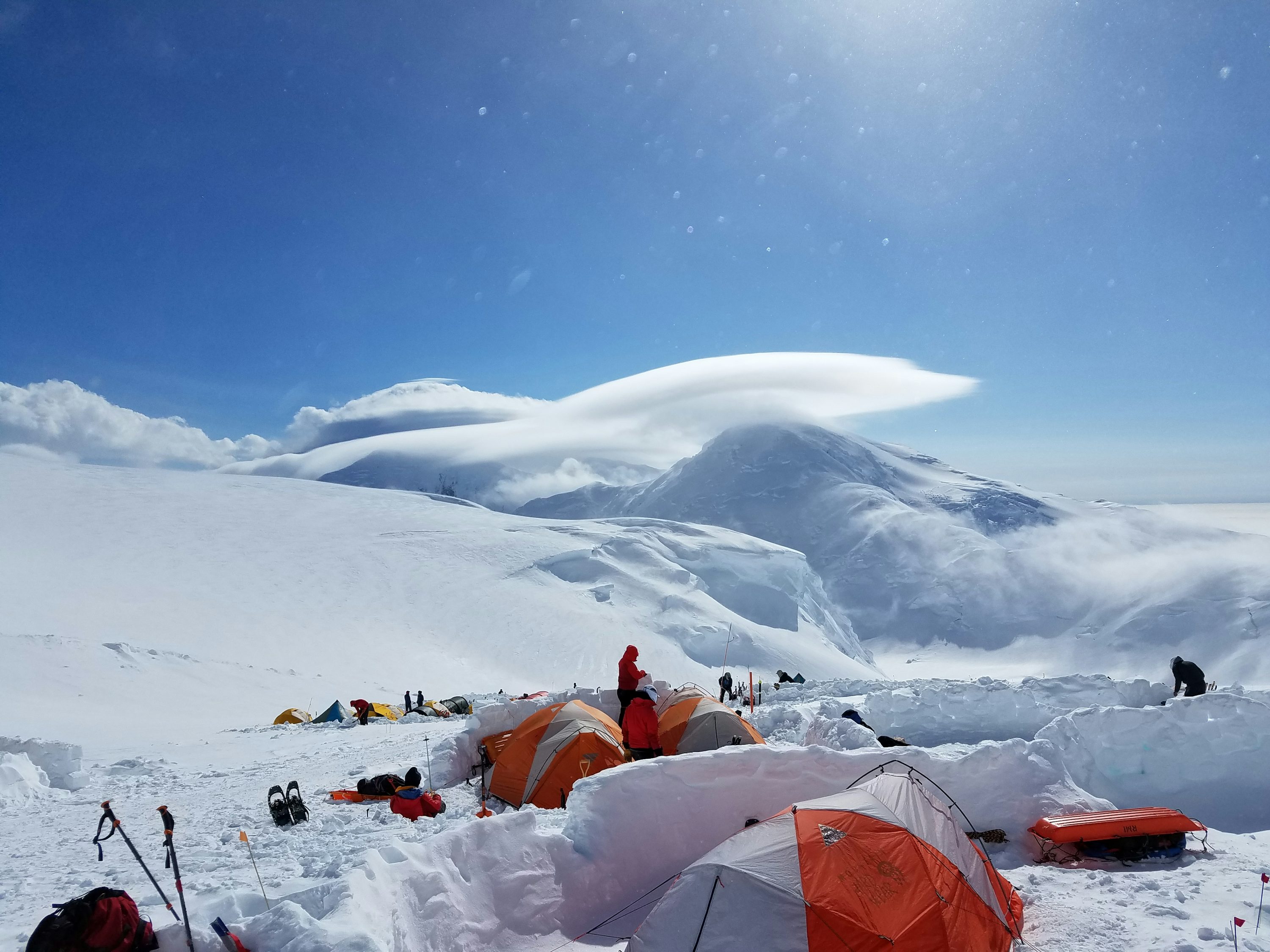 Polar camping insurance escort ice and snow adventure